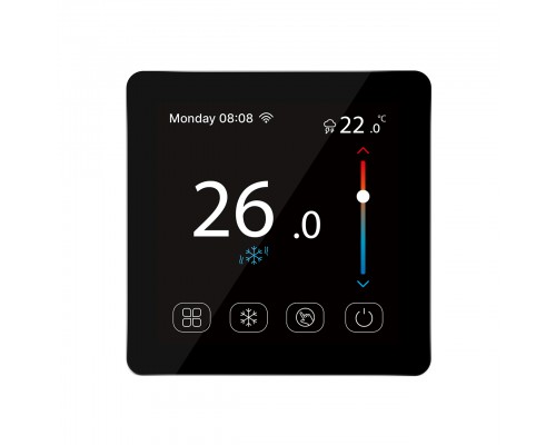 Kiptover KTCS треморегулятор теплого пола Wi-FI, Черный Kiptover KTCS треморегулятор теплого пола Wi-FI, Черный