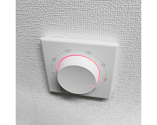 Kiptover JZS100 механический треморегулятор теплого пола, Белый