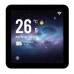 Kiptover S25 терморегулятор для теплого пола электронный сенсорный, Wi-Fi, Черный