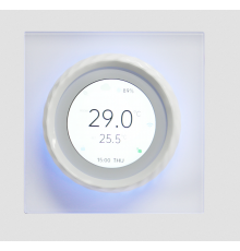 Kiptover KTEC circle треморегулятор теплого пола Wi-FI, Белый