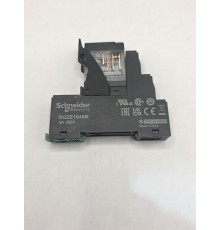 Schneider Electric Реле промежуточное 12VDC, 5А, 2С/О, LED, колодка DIN (RXG22JD/RGZE1S48M)