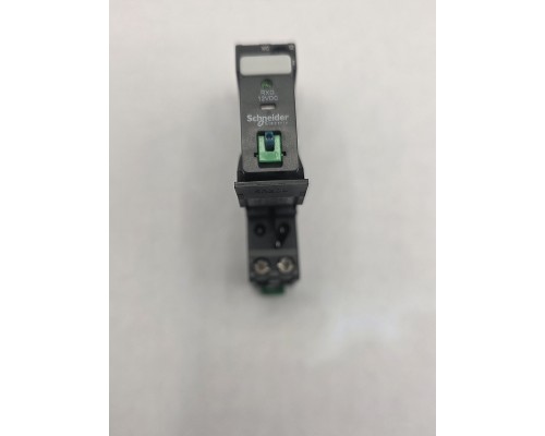 Schneider Electric Реле промежуточное 12VDC, 10А, 1С/О, LED, колодка DIN (RXG12JD/RGZE1S35M)
