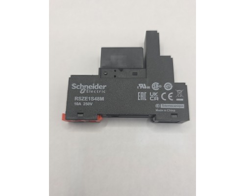 Schneider Electric Реле промежуточное симисторное 12VDC, 16А, 2С/О, колодка DIN (RSB1A160JD/RSZE1S48M)