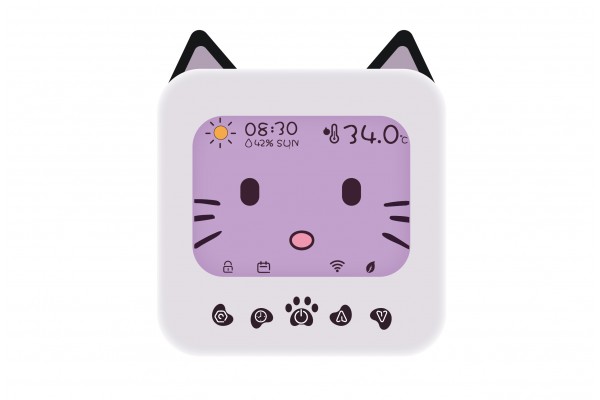 Kiptover BHT CAT треморегулятор теплого пола Wi-Fi, Белый
