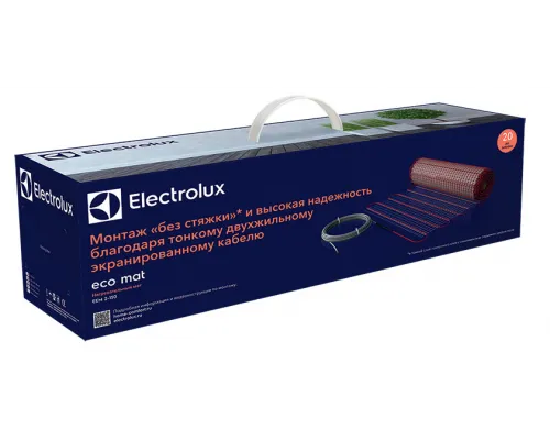 Теплый пол Electrolux Eco Mat 750 вт, 5 кв.м., под плитку EEM2-150-5 Теплый пол Electrolux Eco Mat 750 вт, 5 кв.м., под плитку EEM2-150-5