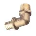 Elsen Угольник переходной 20x1/2 Н. аксиальный PEX, латунь