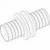 REHAU RAUTHERM S Муфта 17x17 латунь оцинкованная