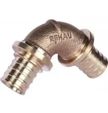 REHAU RAUTITAN PLATINUM Угольник 25x25 аксиальный PEX, бронза