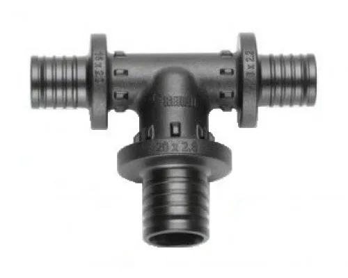 REHAU RAUTITAN Тройник переходной 20x25x16 аксиальный PEX, PPSU REHAU RAUTITAN Тройник переходной 20x25x16 аксиальный PEX, PPSU