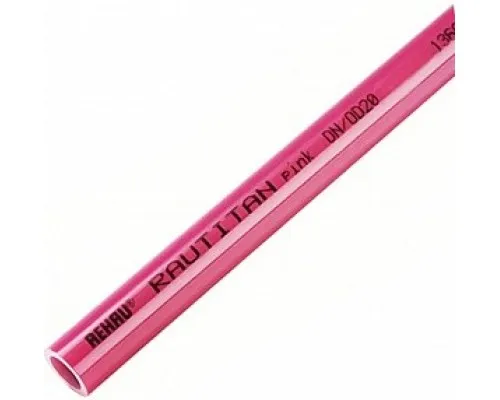 Труба REHAU Pink 20x2.8 PEX-a EVOH 11360521120 из сшитого полиэтилена