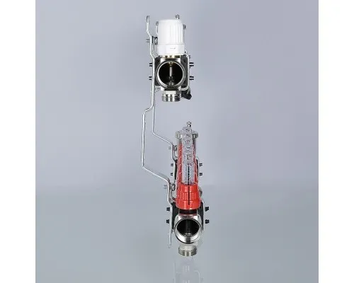 Коллекторная группа Valtec VTc.596.EMNX.0612 отводов 12, латунь, c расходомерами, тёплый пол Коллекторная группа Valtec VTc.596.EMNX.0612 отводов 12, латунь, c расходомерами, тёплый пол