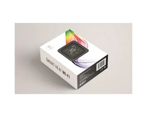 Терморегулятор IQ Watt SMART heat черный Терморегулятор IQ Watt SMART heat черный
