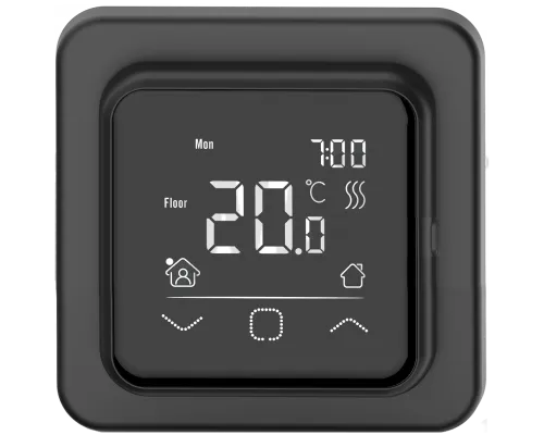 Терморегулятор IQ Watt SMART heat черный Терморегулятор IQ Watt SMART heat черный