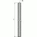 Walraven Шпилька BIS M10 2000 оцинкованная сталь