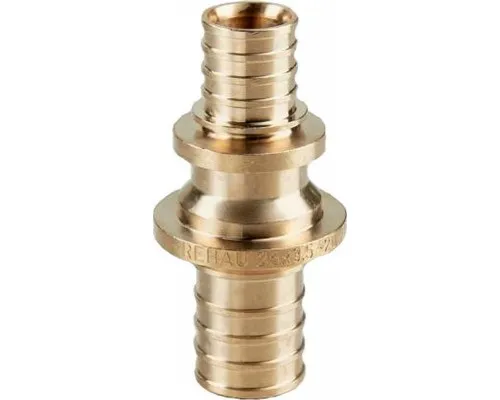 REHAU RAUTITAN PLATINUM Муфта переходная 32x25 аксиальный PEX, бронза