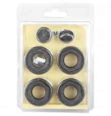 011046 07 Global KIT 1/2 Присоединительный набор для радиатора (цвет cod.07 grigio scuro opaco mettalizzato 2748 (черный))