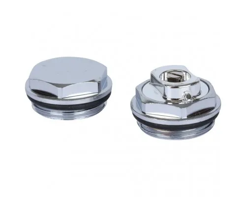 011048 08 3/4 Global KIT 3/4 Присоединительный набор для радиатора (цвет cod.08 grigio argento opaco metallizzato 2676 (серый))