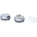 011048 08 3/4 Global KIT 3/4 Присоединительный набор для радиатора (цвет cod.08 grigio argento opaco metallizzato 2676 (серый))