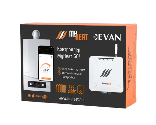 Контроллер для умного дома MyHeat GO! — управление отоплением через смартфон Контроллер для умного дома MyHeat GO! — управление отоплением через смартфон