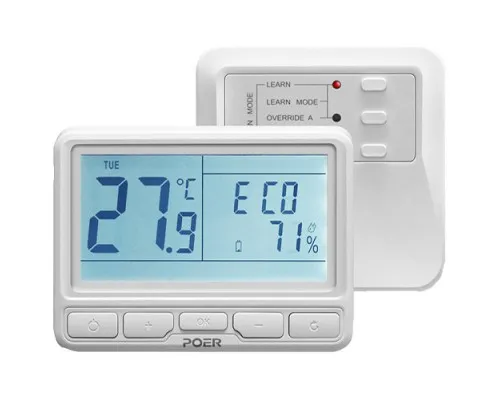 POER Терморегулятор беспроводной PTC10/PTR16+PTG10 Wi-Fi POER Терморегулятор беспроводной PTC10/PTR16+PTG10 Wi-Fi